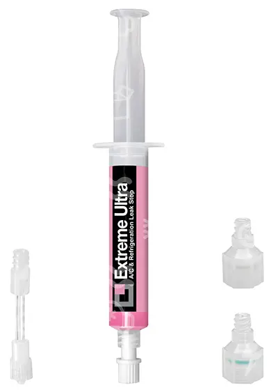 těsnící náplň autoklimatizace, A/C Stop leak, EXTREME ULTRA 6 ML + 2 adaptéry 1/4